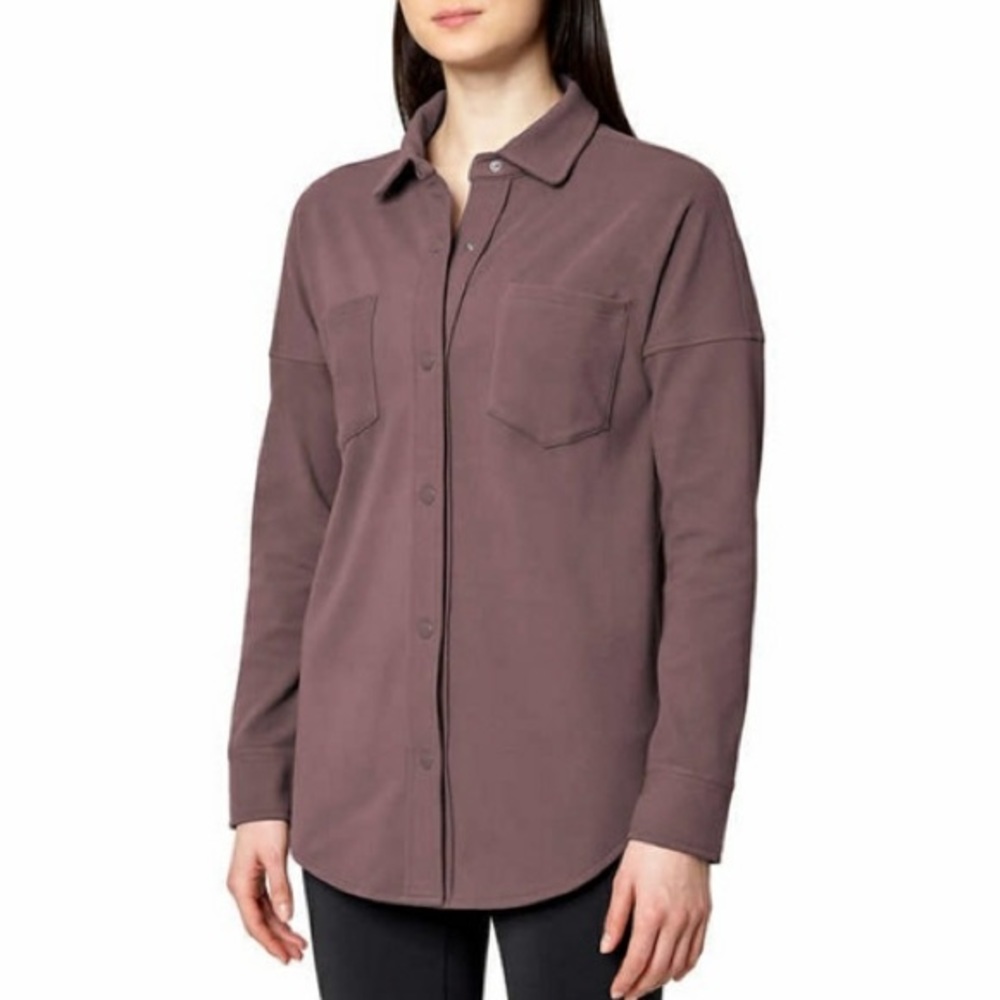 Mondetta Mauve Button-Down Shirt